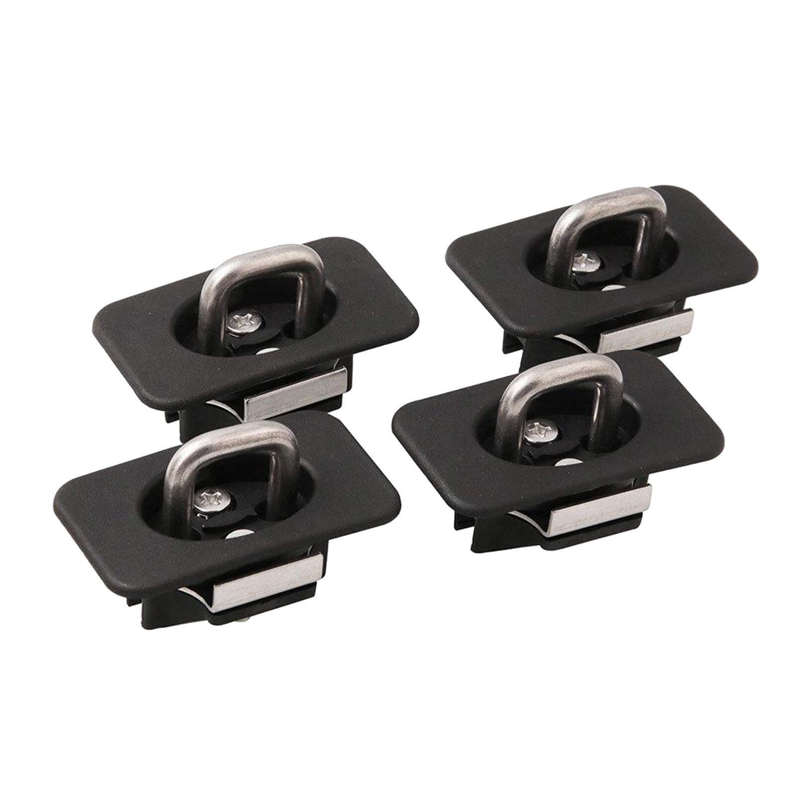 4 Pcs Truck Tie Down Anchors Hook Bed Side Tailgate Assist Anchor Auto Retract Buckle Super Duty For Ford Raptor F150 1998