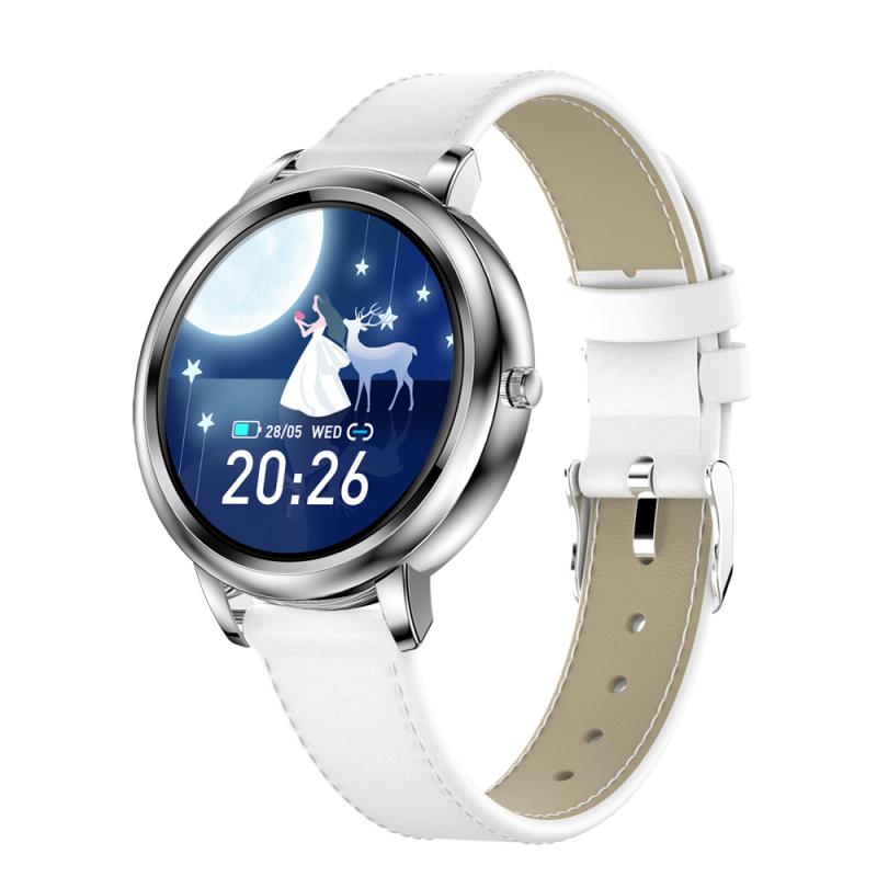 IP67 Waterproof MK20 Smart Watch Women Bracelet Heart Rate Monitor Sleep Monitoring Smartwatch Connect IOS Android: 04 belt