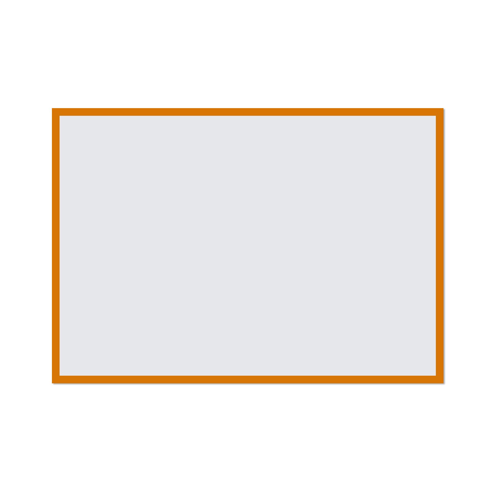 A4 Hard Rubber Sleeve File Storage Protective Cover Soft-magnetic File Bag Display: Yellow