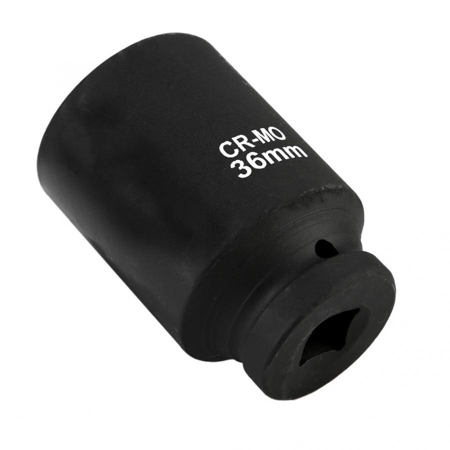36Mm 1/2in Drive 12 Point Hex Deep Impact Socket Hub Moer Socket Auto Pneumatische Reparatie Tool Torsie moersleutelmoersleutel Socket Mouw