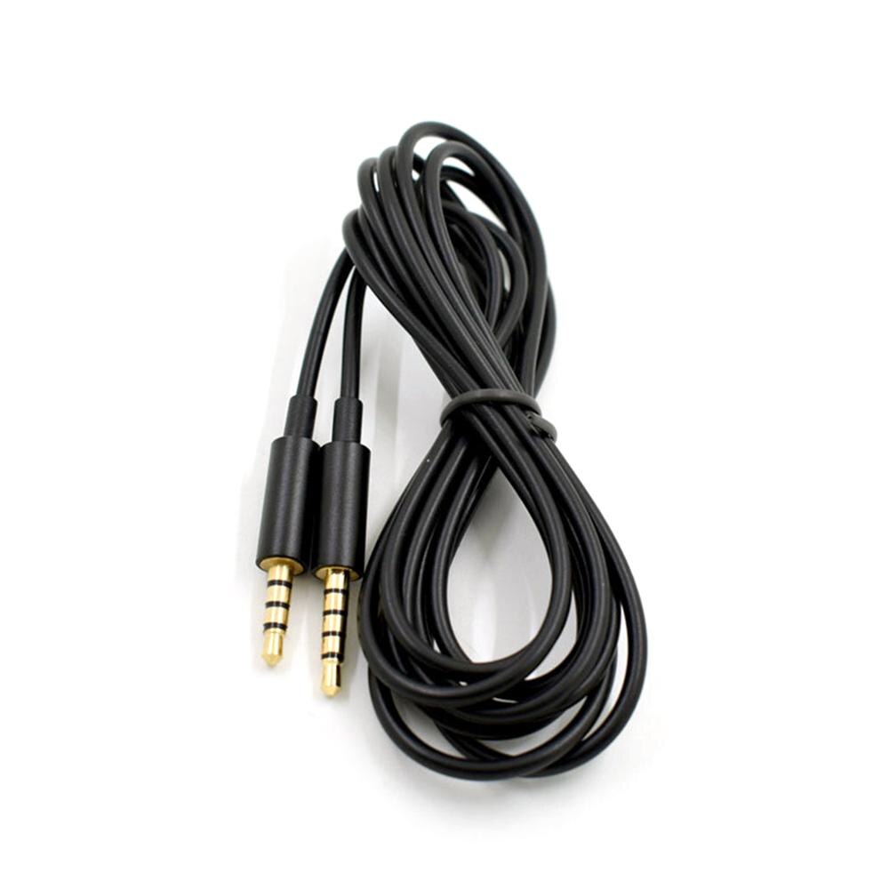 2M Black Gaming Headset Splitter Durable Extension Audio Cable For Astro A10 A40 A30 A50