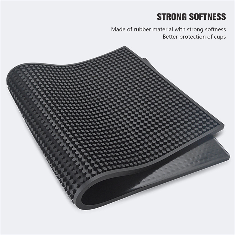 Estera de PVC para Bar, esteras antideslizantes para cafetería, estera para tazas para el hogar, impermeable, resistente al calor, duradera, barra de drenaje, estera para derrames de servicio para el hogar, Bar y cafetería