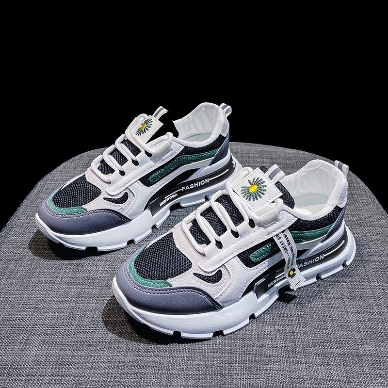 Women Chunky Sneakers Platform Shoes Female Casual Thick Sole Ladies walking Trainers