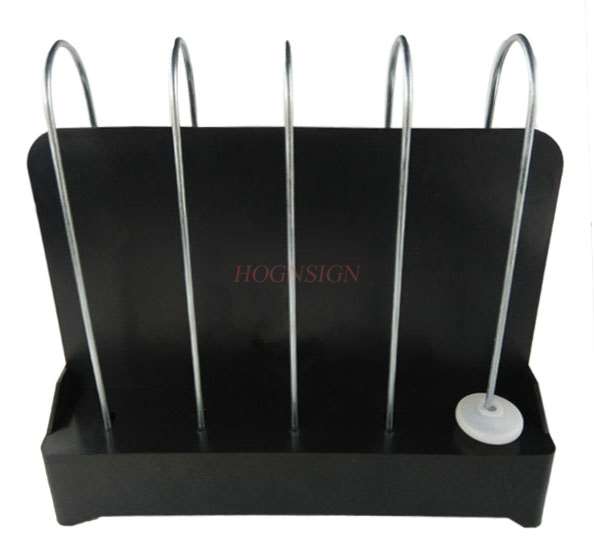 Five-stage vertical counter demonstration with vertical five-column elementary school mathematics teaching aids