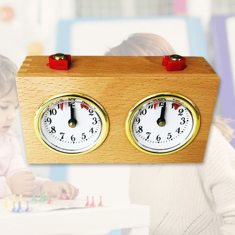 Chess timer, chess mechanical wooden table, chess simulation table, chess simulation table, chess simulation table T8NC