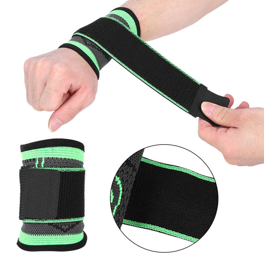 Esportes wristguard estudante náilon wristguard respirável pressão esportes protetor para basquete voleibol