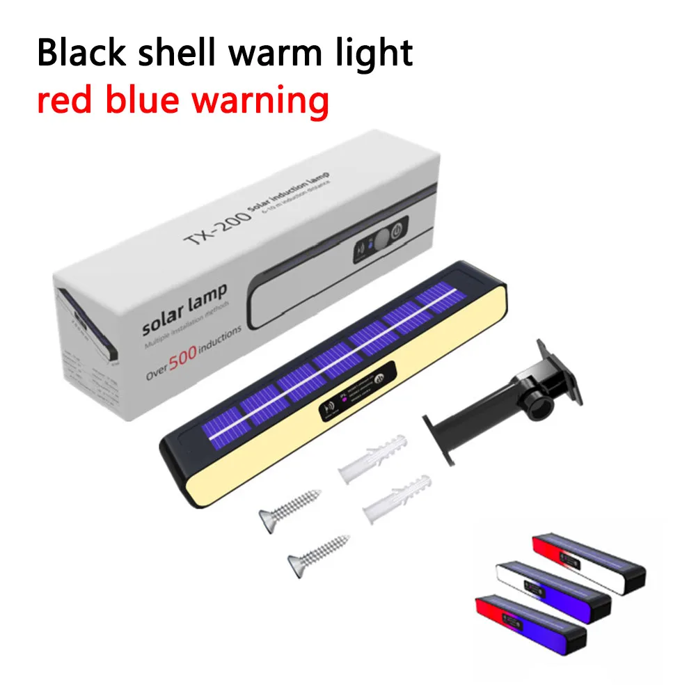 Luz LED de pared Solar, linterna impermeable de 3 modos, lámpara Solar externa, antorcha para escalera, Garde, garaje, iluminación de emergencia para exteriores: Verde