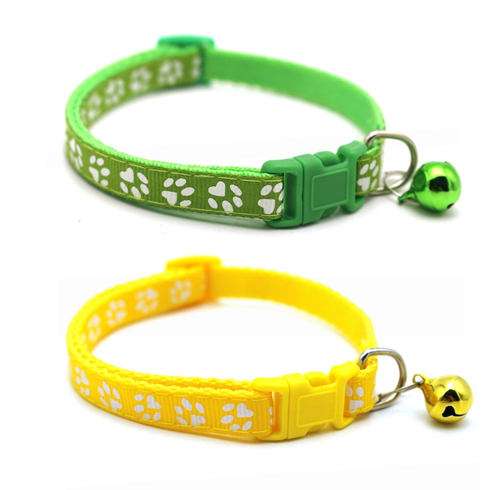 Obroża dla psa regulowana smycz dla kota odblaskowy dzwonek dla zwierząt domowych kołnierz odpowiedni dla kotów i dla małych psów akcesoria robić smyczy
