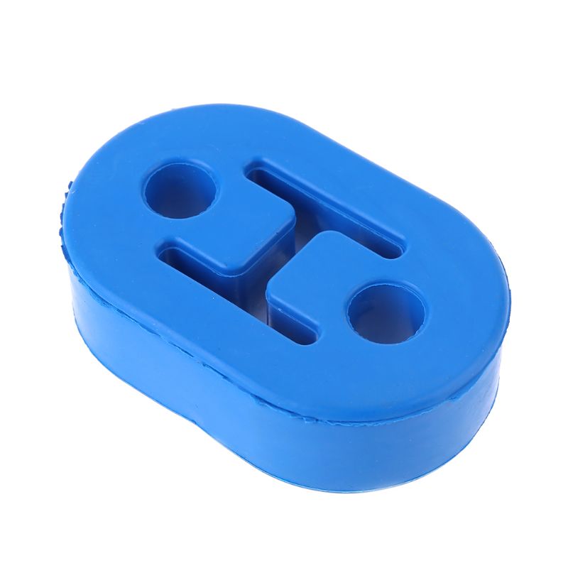 2x Heavy Duty Exhaust Hanger Bushing Support 2 Holes Bracket Rubber Mount E7CA