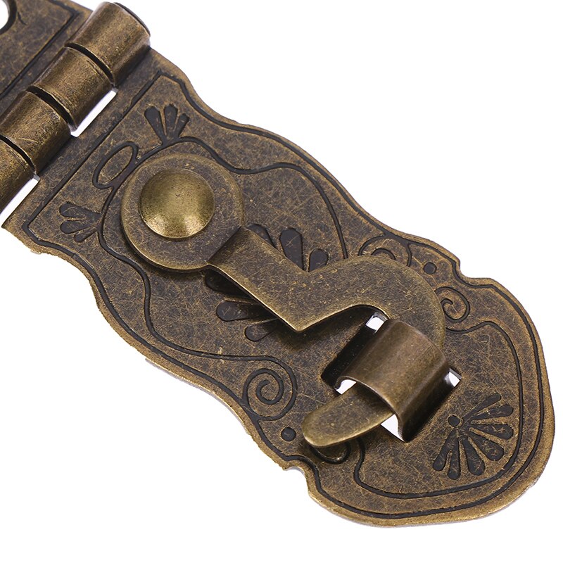Antique Notebook Lock Metal Buckle Package Box Hinge Lock Fastener Hinge Lock