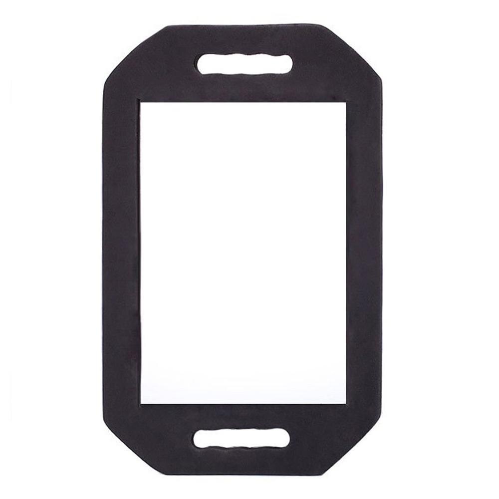 Practice Make Up Mirror Hairdresser Back Mirror Foam Frame Resistance Barber Salon Uneasy Broken Mirror: black  Square mirror