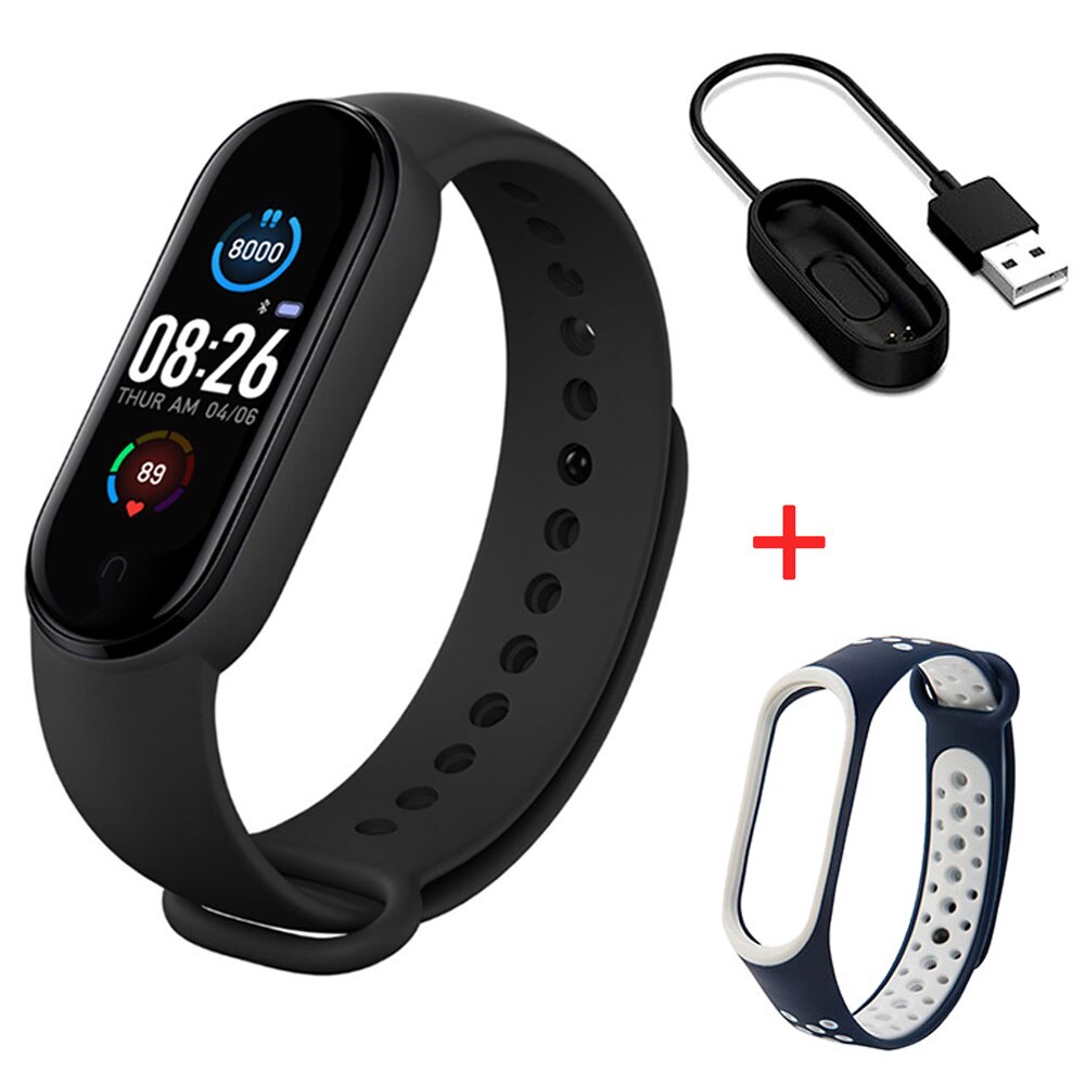 M5 Smart Band M5 Smart Uhren Sport Fitness Tracker Pedometer Herz Rate Blutdruck Monitor Bluetooth Armband Männer Frauen: 9