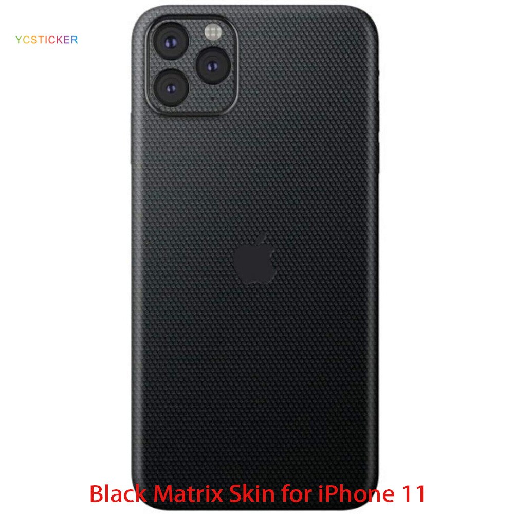 Ycsticker lyxiga camo dekaler 3m vinyl mobiltelefon skin sticker för iphone 11 pro max: Bm för  ip 11