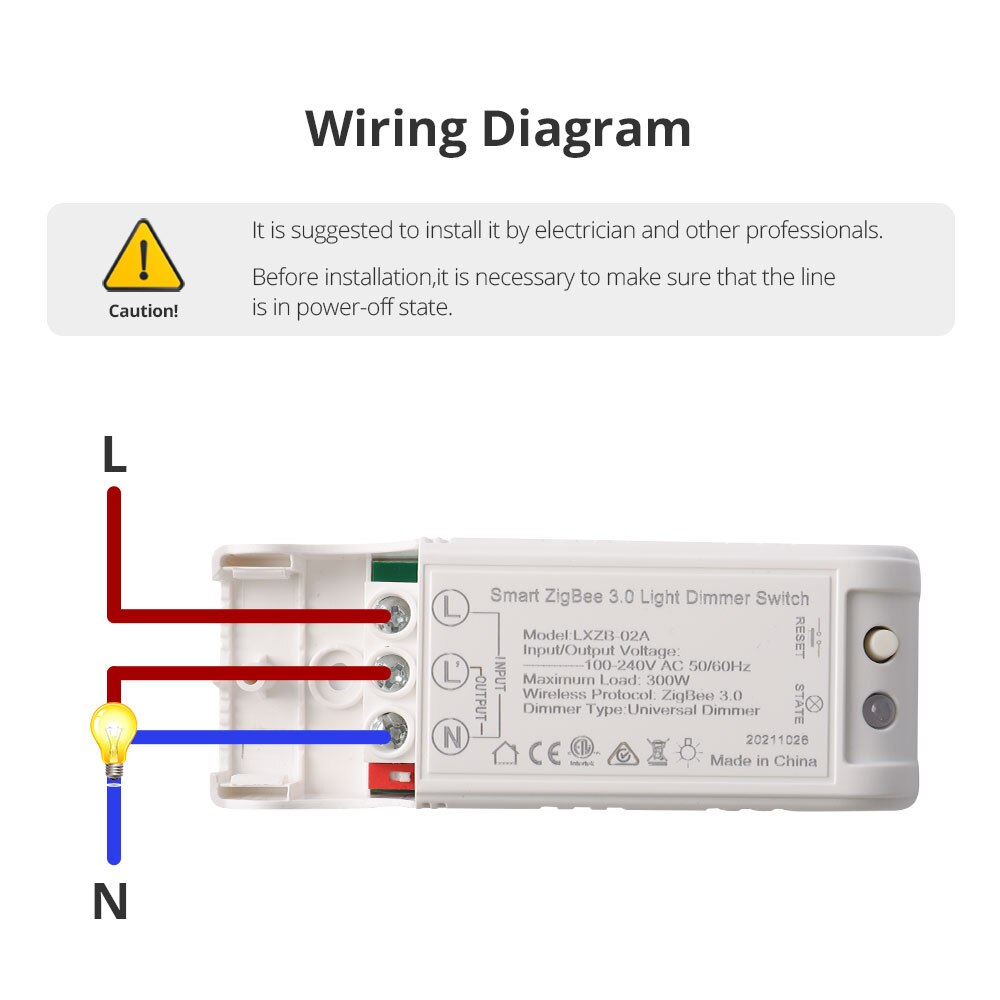 Zemismart Zigbee Switch Smart Home Automation Dimmer Switches Remote Control Work with Echo Plus Alexa SmartThings
