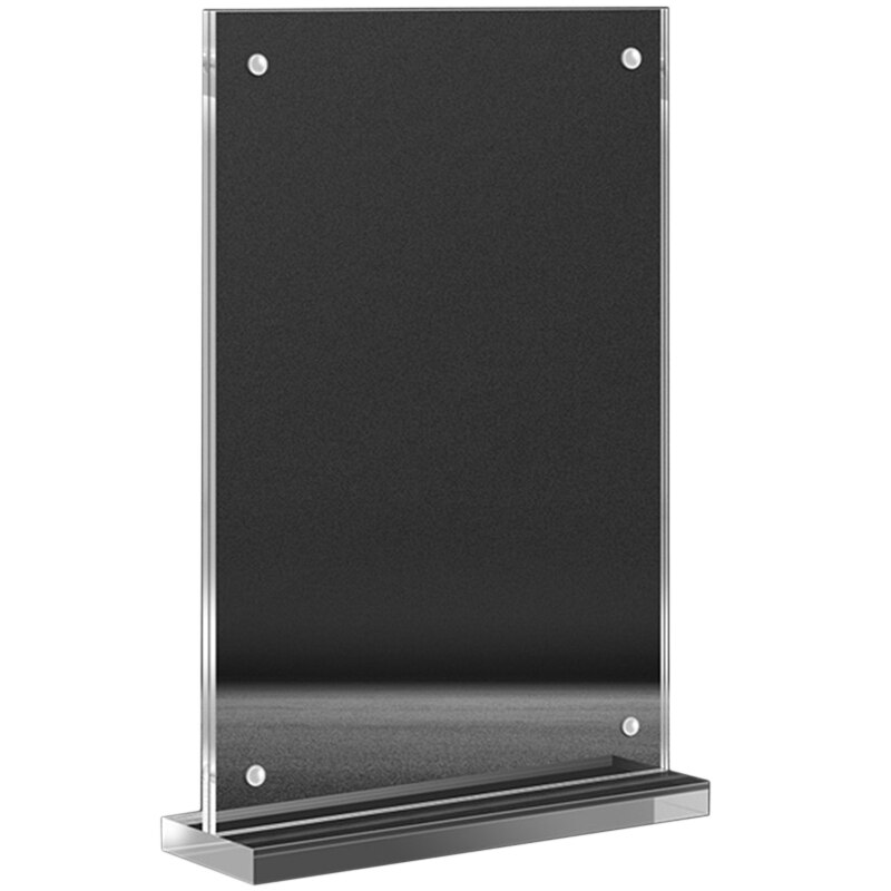 A4 210 x 297mm akryl magnetisk skilt stativ display stand plakat papir foto papir menu reklame display stand