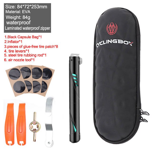 Bicycle Repair Kits Bag Portable Cycling Bicicle Repair Tools Kits Tire Repair Kits Multifunction Tools Bicycle Tools bike patch: Set 03