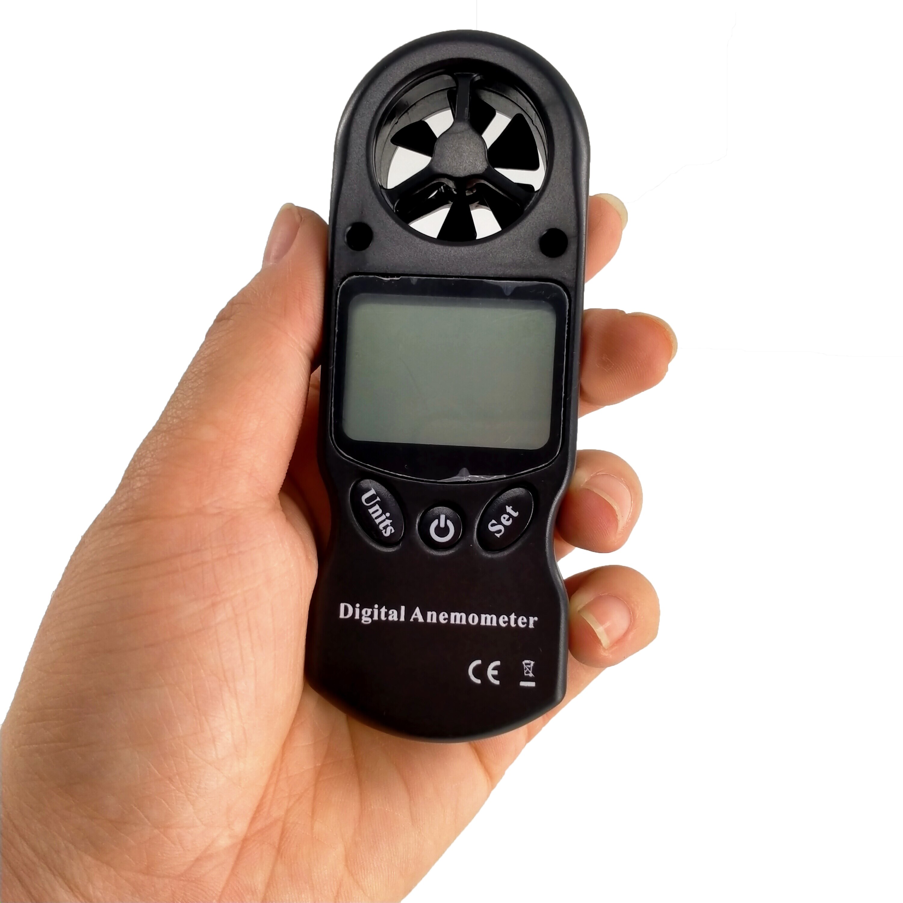 Digitale Anemometer Met Handheld Wind Meter Windsnelheid Tester M/S, Ft/Min, Knopen, km/H, Mph