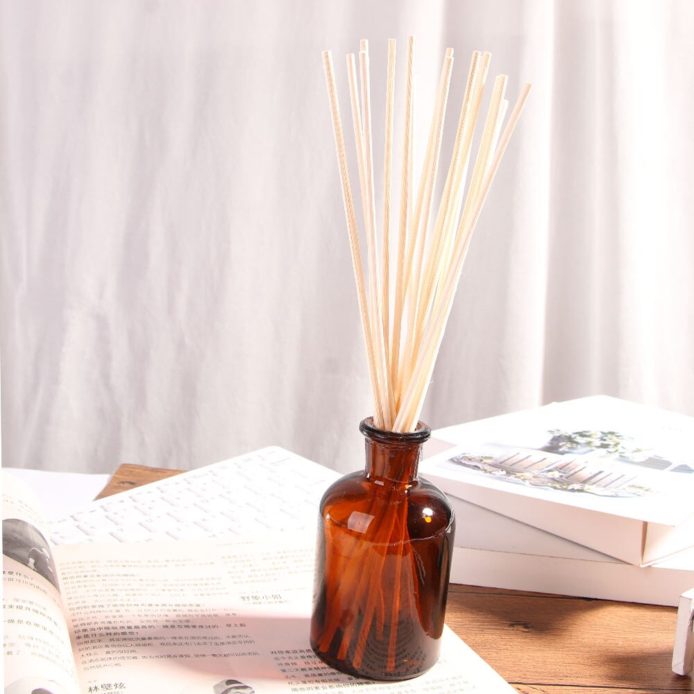 30Pcs Rattan Reed Sticks Fragrance Reed Diffuser Aroma Oil Diffuser Rattan Sticks for Home Bathrooms Fragrance Diffuser