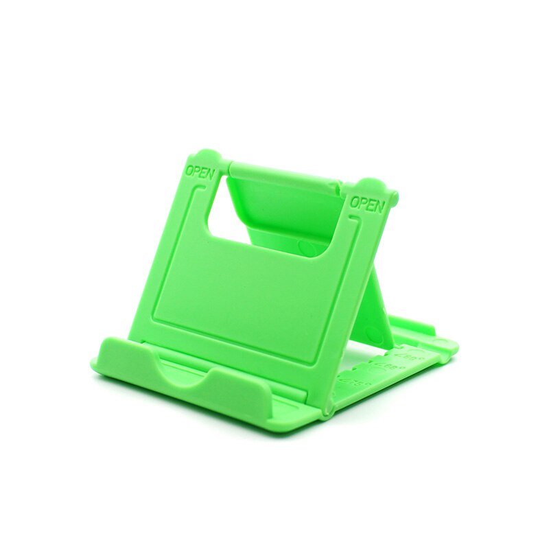 Stojak na telefon stojak na telefon komórkowy statyw na iPhone Xsmax Huawei P30 Xiaomi Mi 9 plastikowy składany stojak na biurko: C24-Green