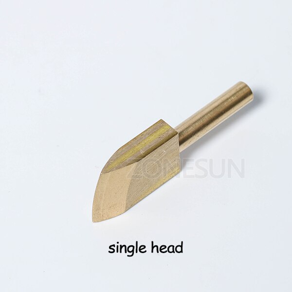 ZONESUN 10 Stck Einzel Linie 1-8mm Leder Rand Für Abdichtung DIY Werkzeug Durcheinander Lözehn Lron Rand Kennzeichnung leathercraft Werkzeug Embosser: Single Kopf
