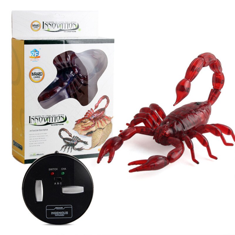 Cucaracha eléctrica con Control remoto para niños, juguete de simulación de insectos, araña infrarroja, cucarachas: 5