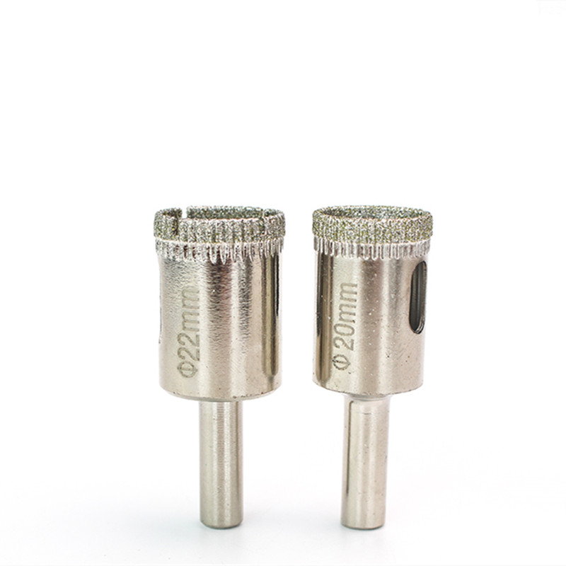 1 Uds 20MM 22MM 25MM 28MM 30MM 35MM broca recubierta de diamante azulejo mármol vidrio cerámica agujero sierra brocas para herramientas eléctricas