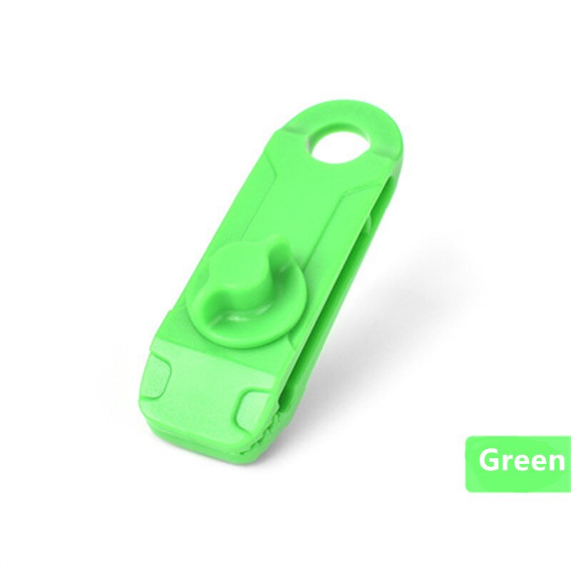 7 kolorów wielofunkcyjny przenośny namiot kemping baldachim wiązanie plandeki z śruba motylkowa markizy zaciski liny płachta kempingowa klipy: zielony