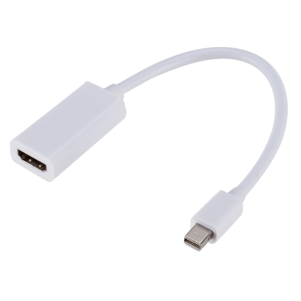 fulmine mini DisplayPort DP a HDMI Cavo 1080P TV Proiettore Schermo Porta a HDMI Cavo adattatore per Mac MacBook pro aria: grigio