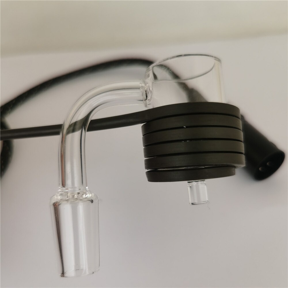 110V/220V Enail Coil Heater 25mm Electronic Dab E-Nail Coils with 5 Pin XLR Male Plug for 25mm Quartz Banger