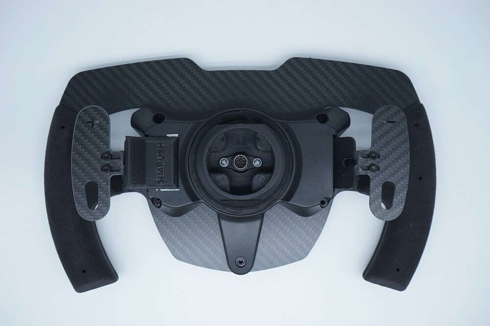For thrustmaster  t300rs/ gt/gte  t300 599 ts- stk racerbilspill mod ratt karbonfiber paddle shifter adapter