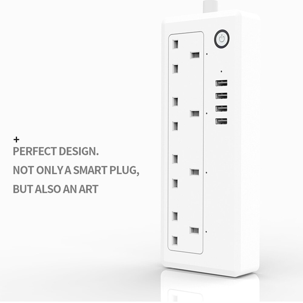 WIFI Smart sub-control Power Strip USB Charging Protection APP Remote Control Socket Timing Countdown Power OFF/ON Outlet