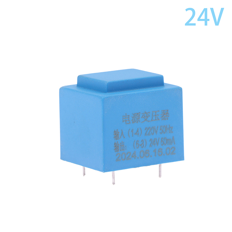0,5 W 220 V bis 12 V Energie Mini versiegelter Stecker-in-Leiterplatte 4-poliger wasserdichter gekapselter Transformator