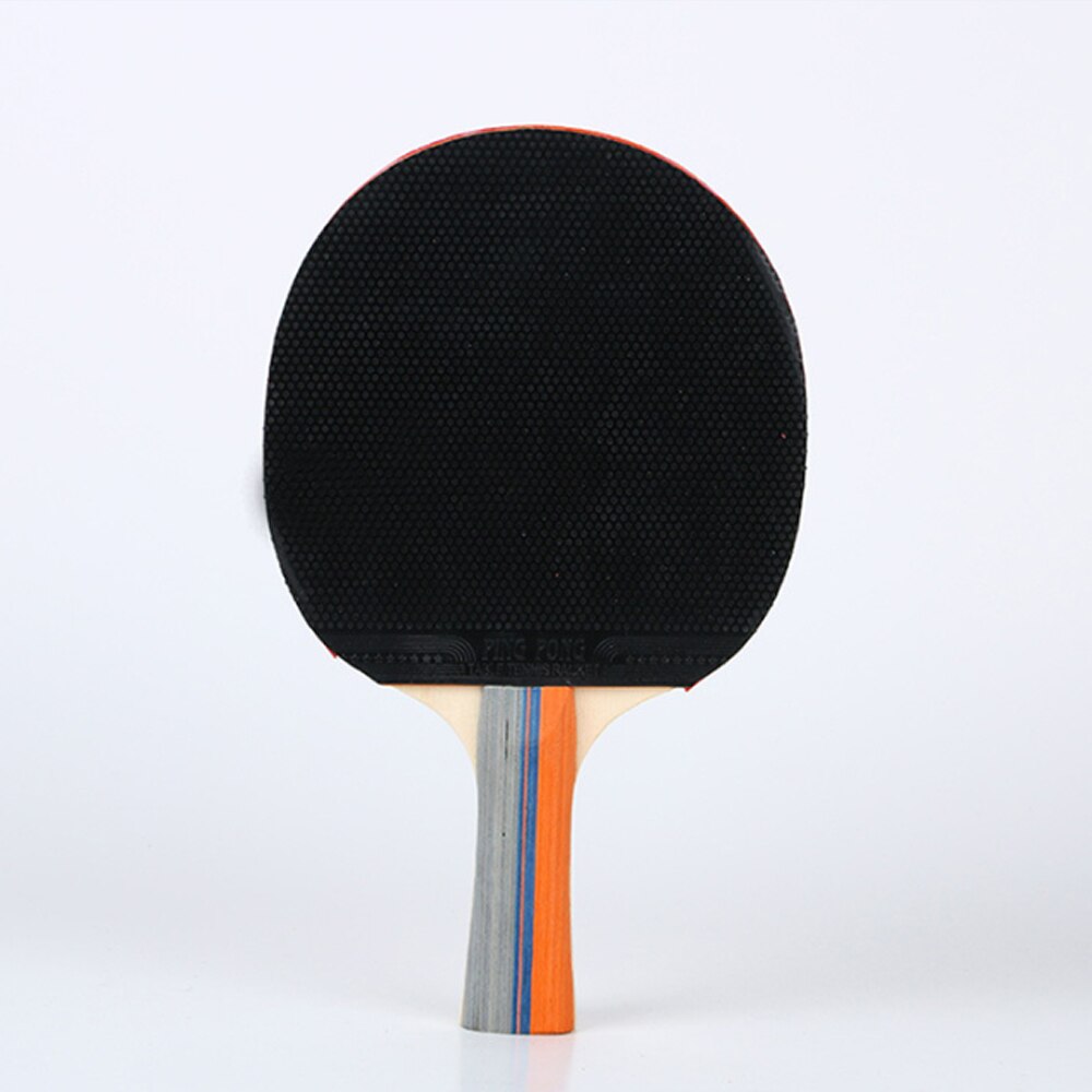 Durable Ping-Pong Racket Set Racquet Pingpong Bat Portable Sports Table Tennis with 3 Balls for Adult Club Training