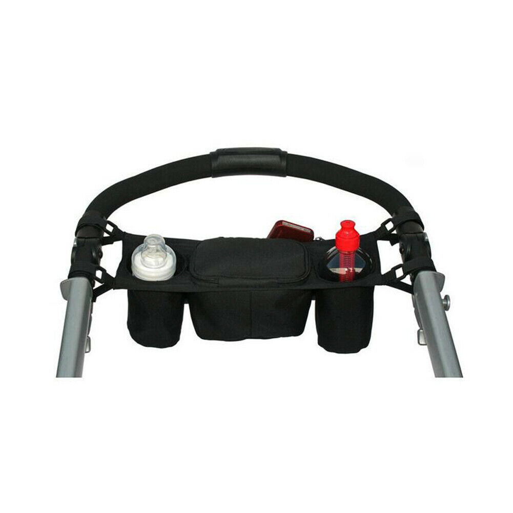ABXE-Pram Babyhouder Opbergbeker Kinderwagen Fles Kinderwagen Buggy Bag Organizer: Default Title