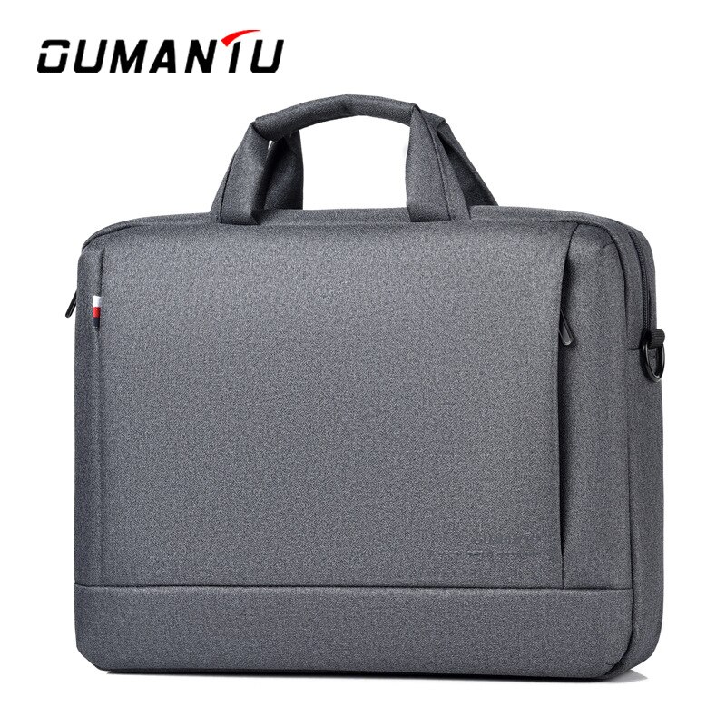 Mannen Handtas Trend Mode Toevallige Oxford Doek Satchel Zomer Leuke Luxe Tassen Heren Zakelijke Laptop Schoudertas: Dark Gray