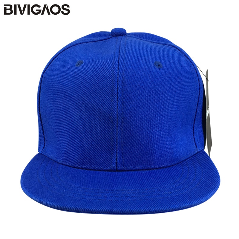 Mode Unisex Pure Kleur Platte Rand Dans Hoed Hiphop Hoeden hiphop Cap Blanco Baseball Caps Mannen Vrouwen Snapbacks Verstelbare