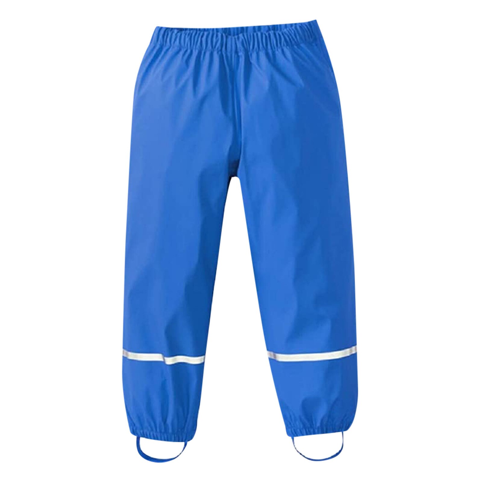 Monos impermeables y transpirables para bebés y niños, peto para la lluvia, pantalones de barro: Blue / XXL