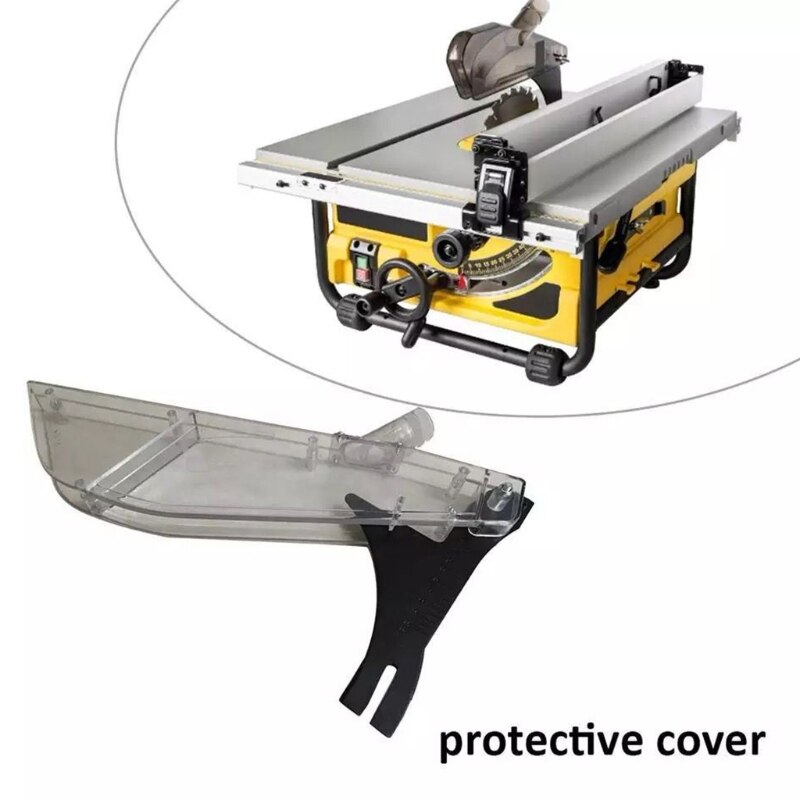 Woodworking Protector Guard Flip Saw Shield Dust Cover Electric Circular Saw Transparent Dust Shield Sawing Clear