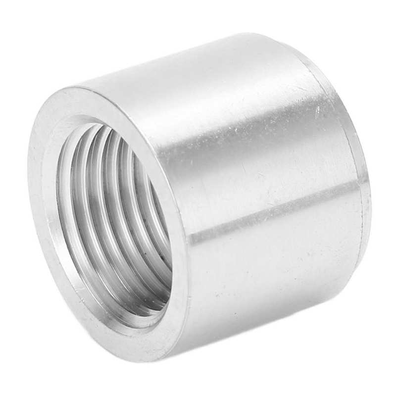 Aluminum Fitting Durable Female Thread Weld On Bung for Automotive