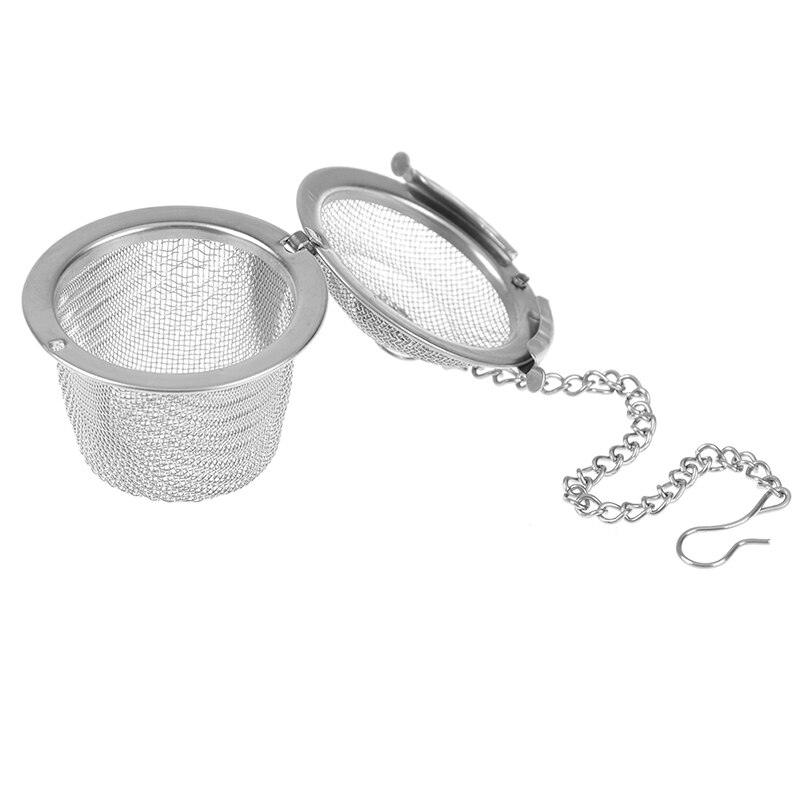 Rvs Herbruikbare Theezeefje Losse Theepot Leaf Spice Filter Mesh Thee-ei Theezeefje Infusor Mesh Tool Accessoires