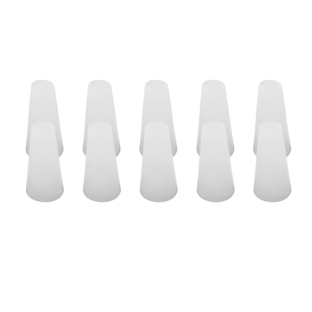 100Pcs High Temperature Resistance Masking Plugs Powder Coating Silicone Cone Plugs Assortment Kit High Temp Silicone Rubber Plu