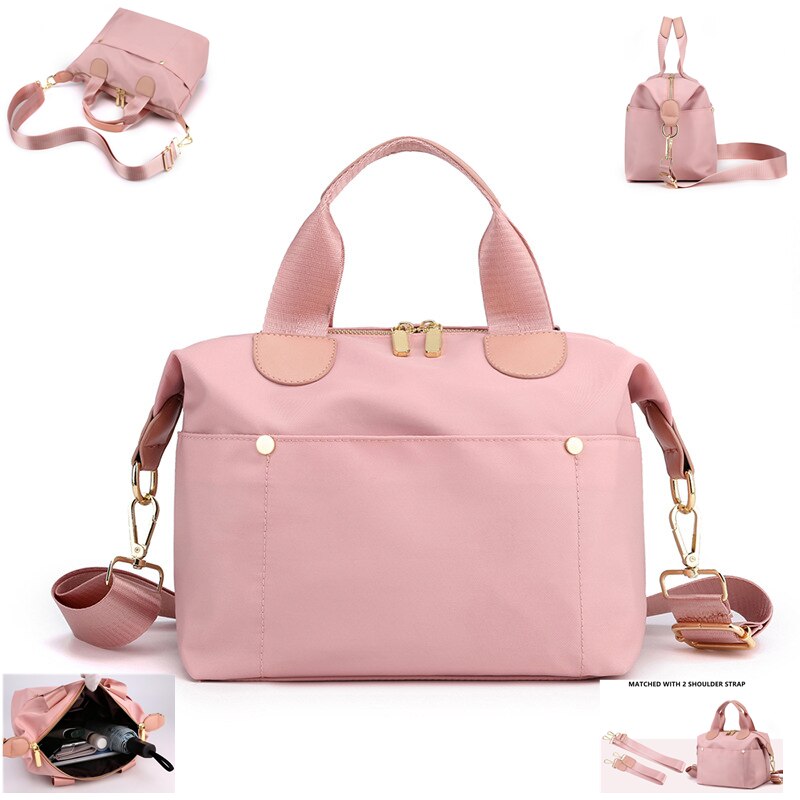 Sac à main étanche en Nylon Oxford pour femmes, sacoche à bandoulière, grande capacité, voyage, portefeuille,