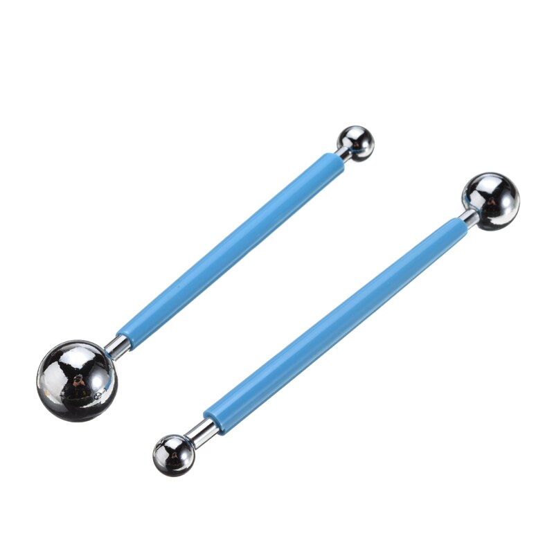 4x Modelling Ball Tool Rvs Nail Puntjes Tool Set Polymeer Klei Fondant Cake Decorating Nail Puntjes