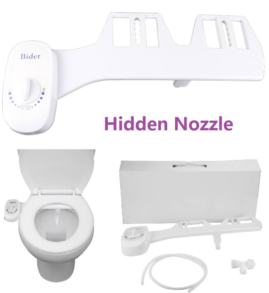 Multi-Functionele Bidet Toilet Seat Langwerpige Wit Diy Installatie Verstelbare Verwarmde Seat Voor