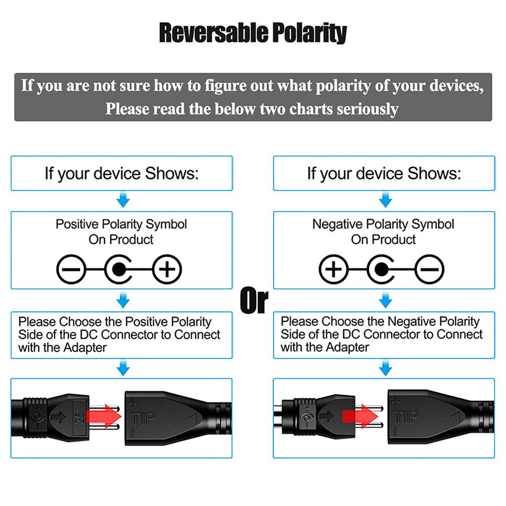 30W Multifunctional Power Adapter AC/DC Power Adapter With 9 Adapter Tips For Home Electronics