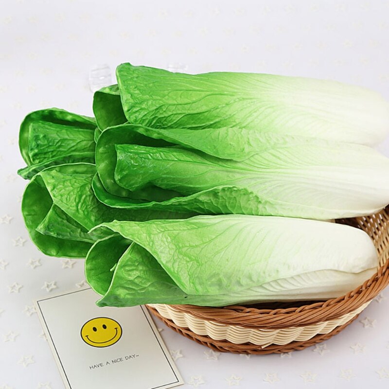 Simulation Artificial Vegetable Chinese Cabbage for Restaurant Hotel Home Garden