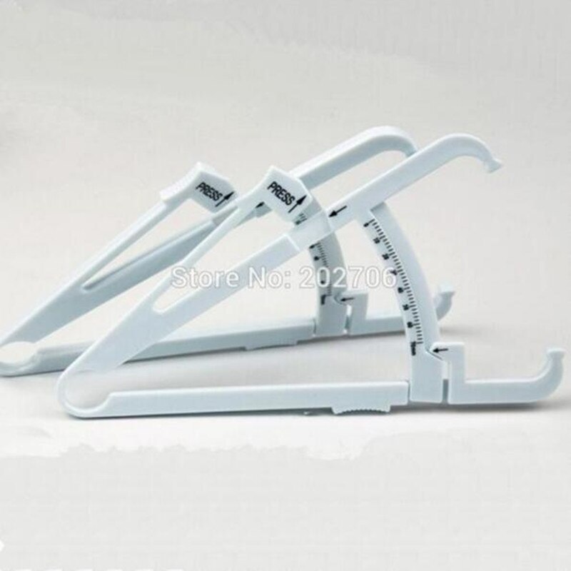 Personal Body Fat Testers skinfold caliper body fat caliper Analyzer Measure Charts Fitness Keep Health Slim 5pcs/lot
