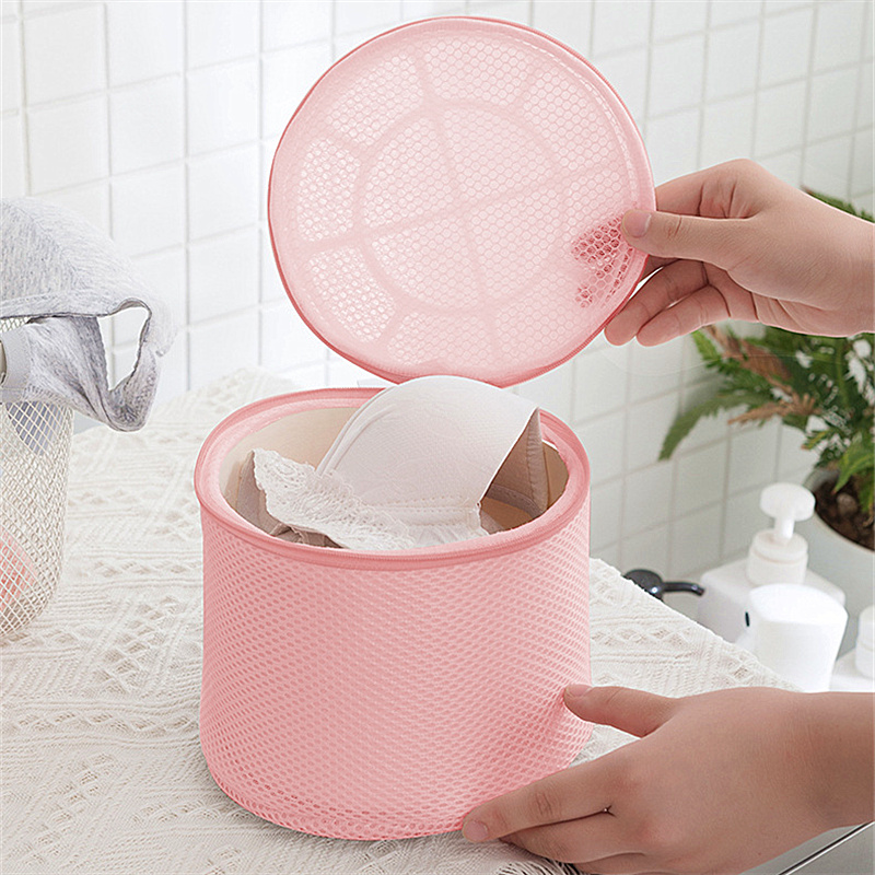 Bras Washing Bag Thicken Polyester Underwear Bra Laundry Bag Zippered Mesh Washing Machine Dedicated Wash Bra Bags