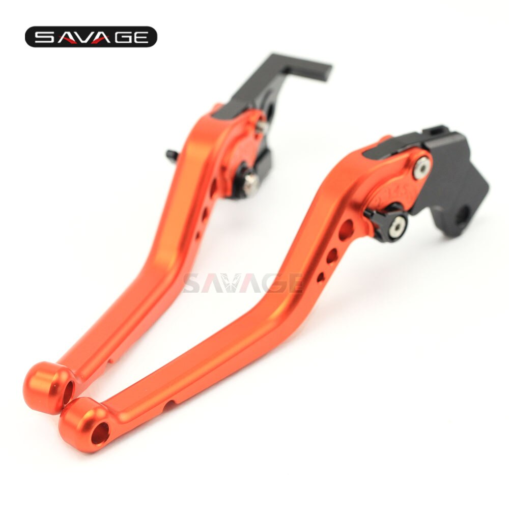 Long Court Levier D'embrayage De Frein Leviers Pour HONDA NC 700S 700X 750S 750X CTX 700 750 VFR400R VTR250 NC700S NC700X NC750S NC750X CNC: long orange