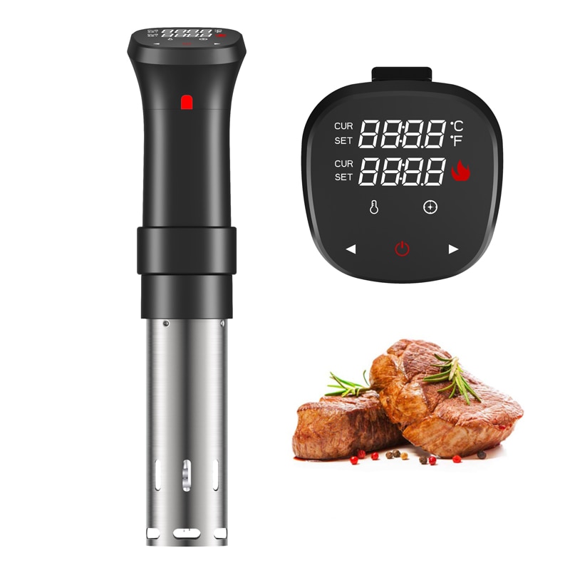 1100W Vacuüm Trage Sous Vide Voedsel Fornuis Rvs Krachtige Onderdompeling Circulatiepomp IPX7 Waterdicht Met Lcd Digitale Display